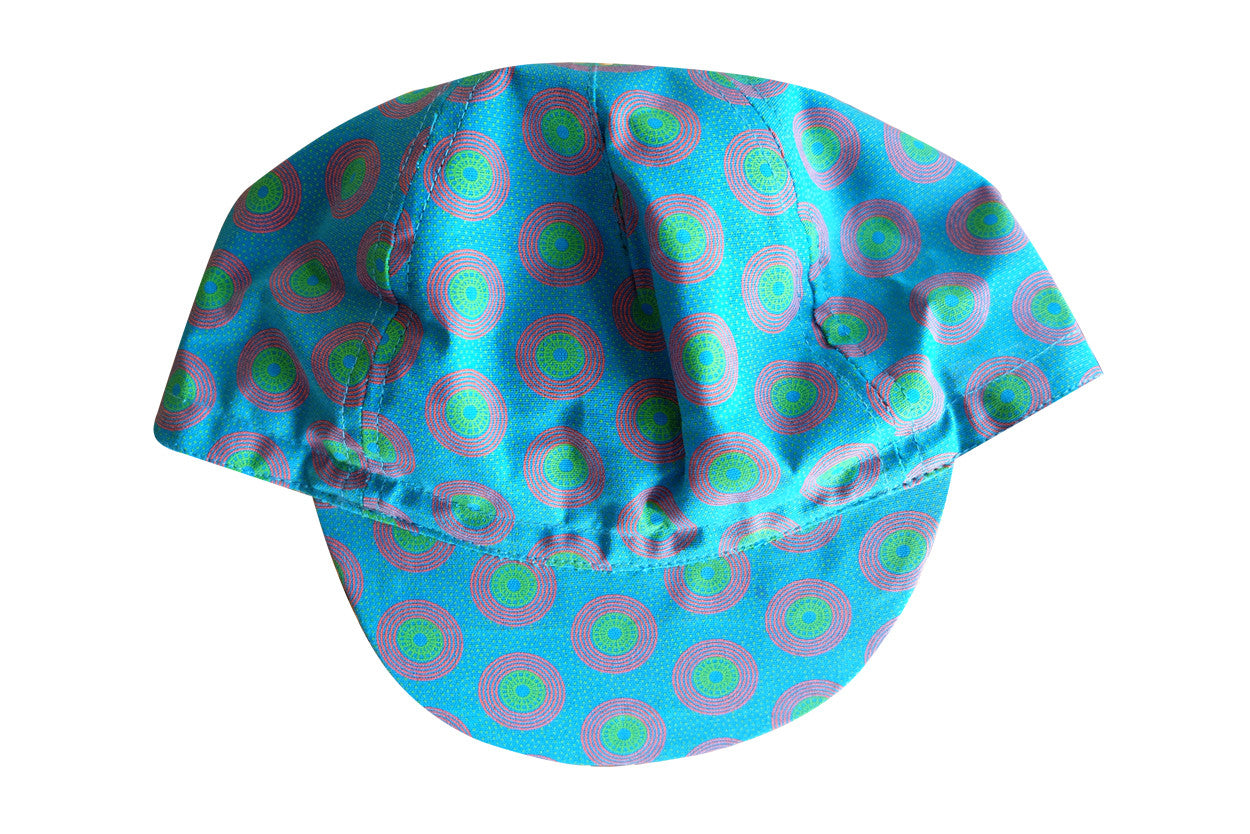 TURQUOISE CYCLING CAP